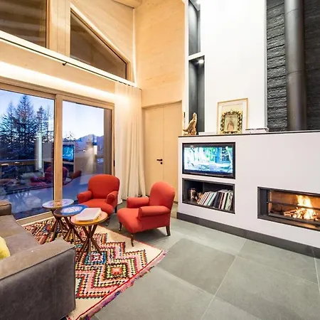 Chalet 14 Bedrooms In Crans Montana Vila
